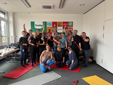 Bewegungs- und Entspannungsprogramme als lebendiger Bestandteil von Aktionswochen